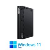 Mini PC Lenovo ThinkCentre M70q, Hexa Core i5-10400T, 16GB DDR4, Win 11 Pro